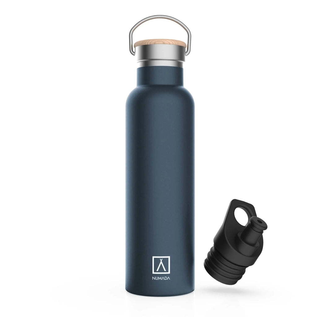 Botella Térmica 600ml – Incluye 2 Tapones
