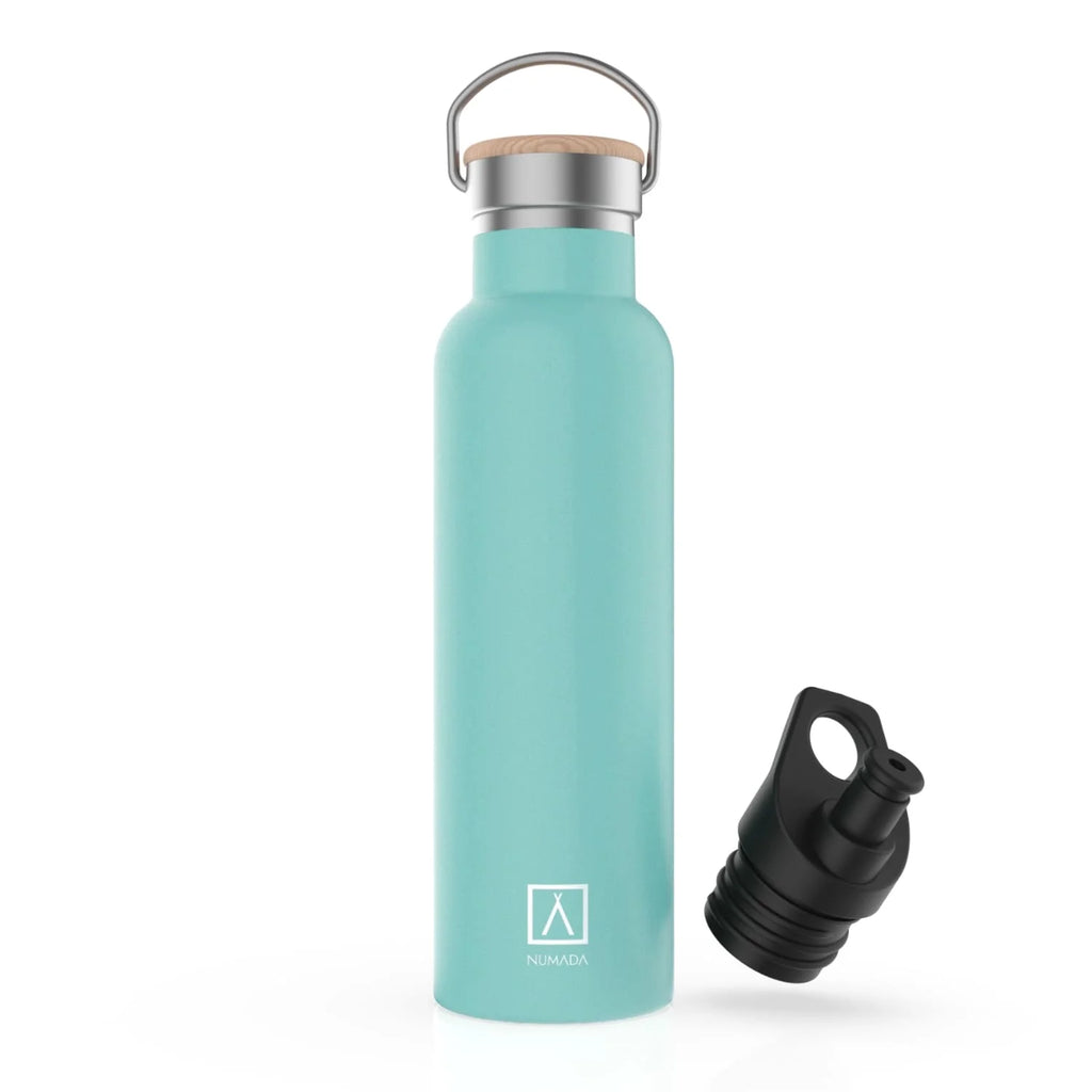 Botella Térmica 600ml – Incluye 2 Tapones