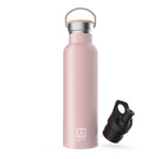 Botella Térmica 600ml – Incluye 2 Tapones