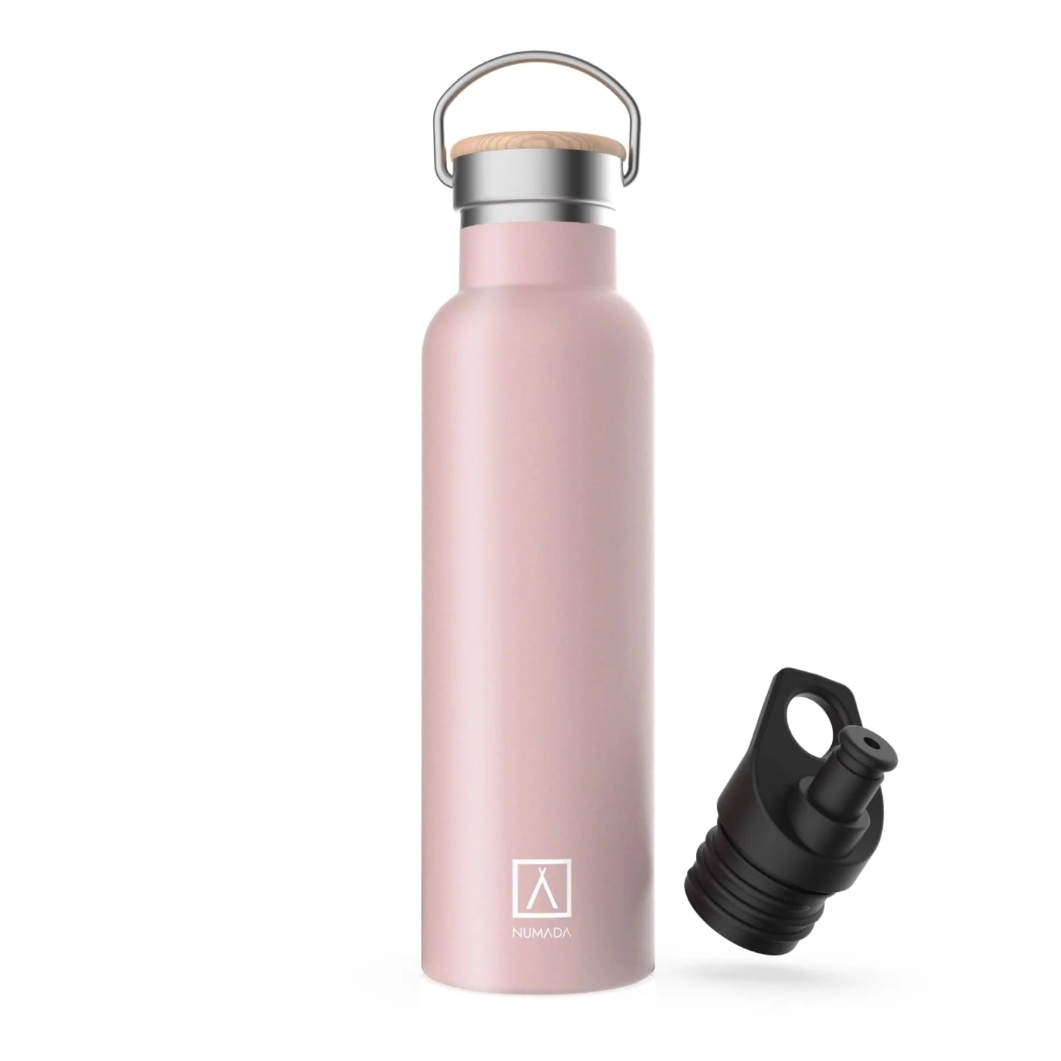 Botella Térmica 600ml – Incluye 2 Tapones