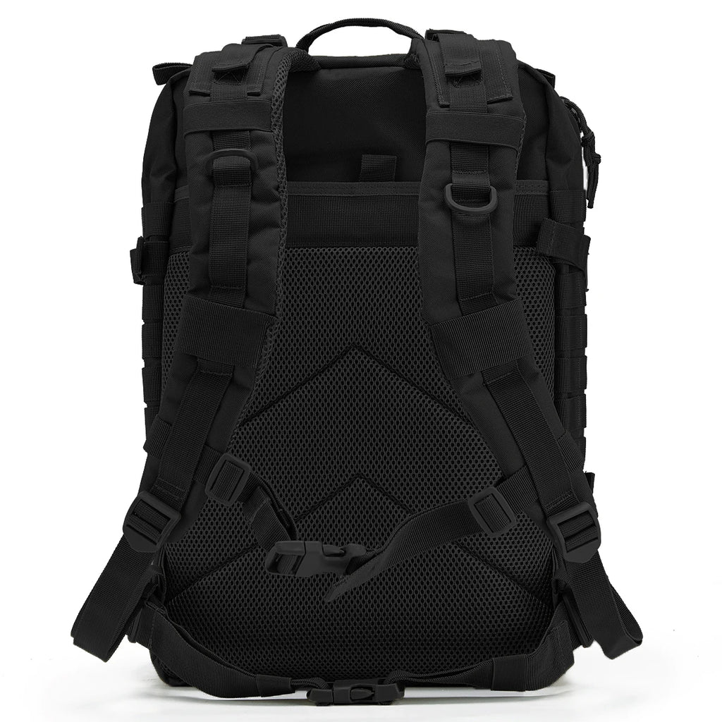 Mochila Táctica 50L Negra –  Viajes, Supervivencia