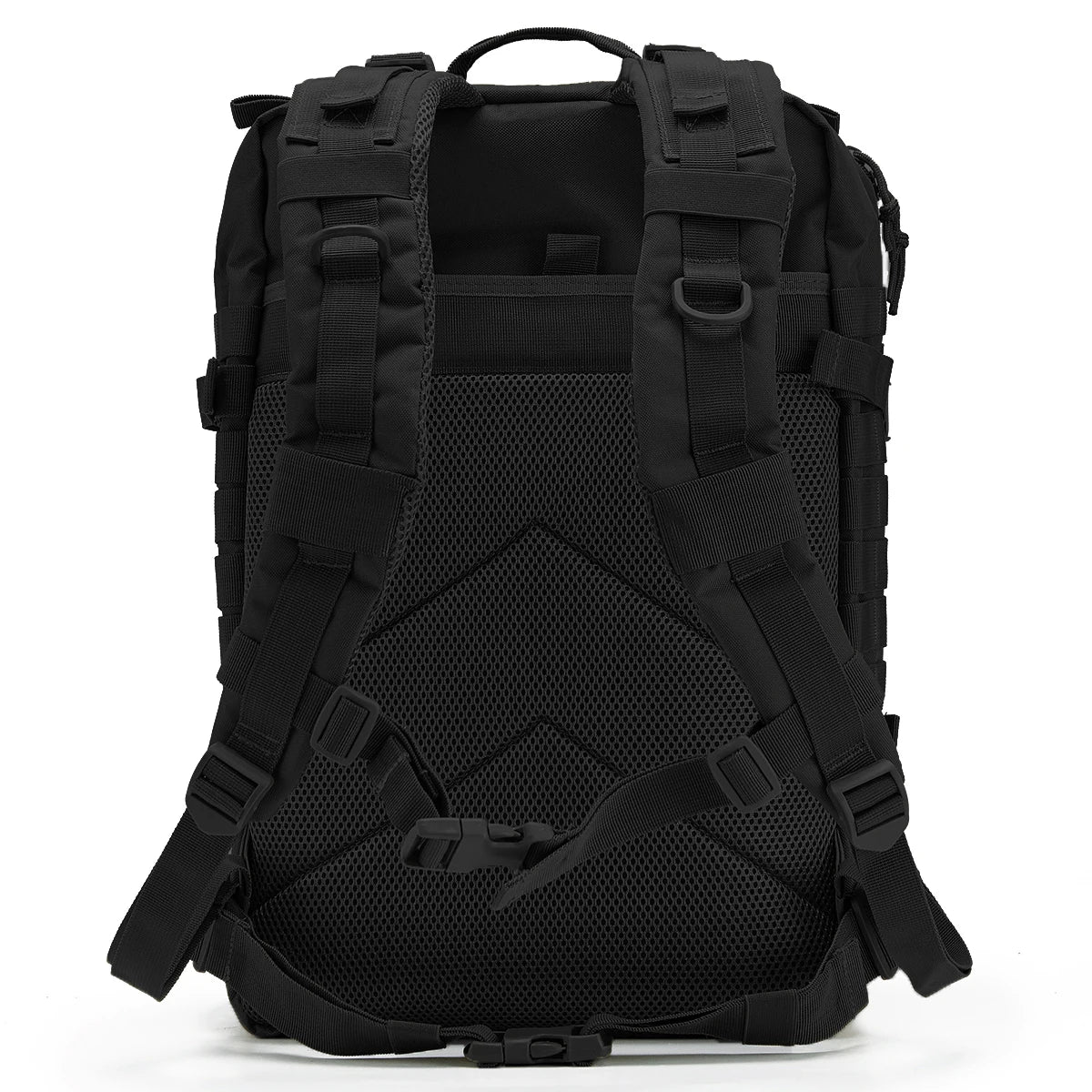 Mochila Táctica 50L Negra –  Viajes, Supervivencia