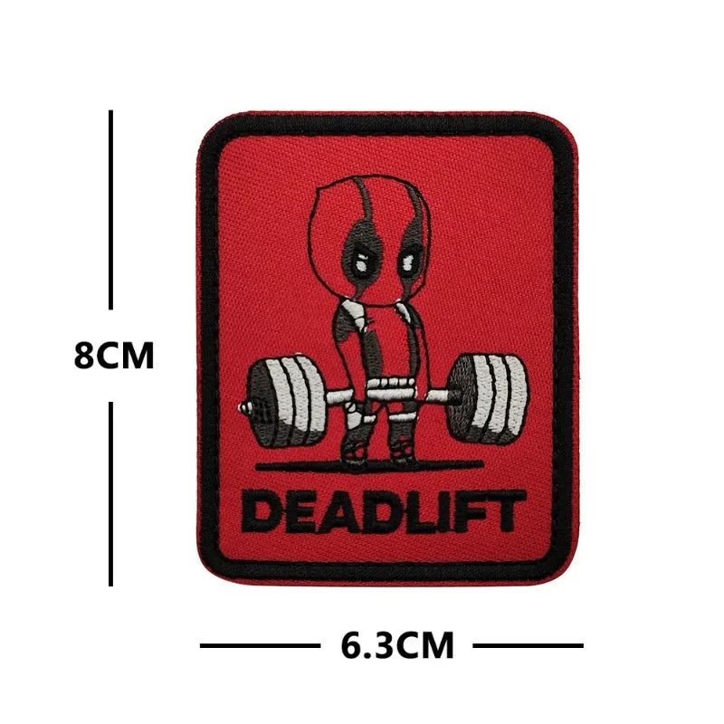 Parche Deadpool Táctico Bordado