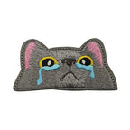 Parche Bordado de Gato con Velcro