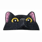 Parche Bordado de Gato con Velcro