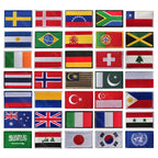 Parches de Banderas con Velcro