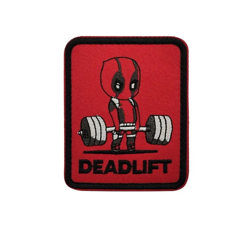 Parche Deadpool Táctico Bordado