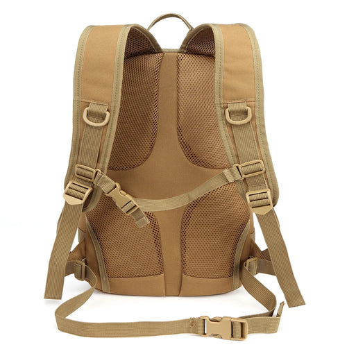 Mochila de senderismo de gran capacidad (43 × 27 × 13 cm), fabricada en tejido resistente y duradero