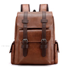 Mochila Vintage de Cuero Sintético