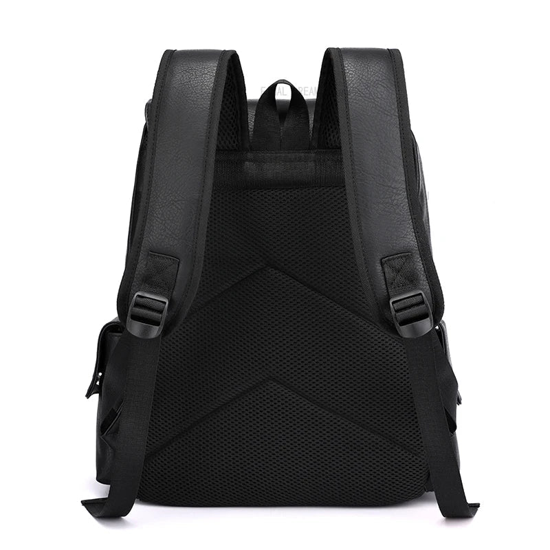 Mochila Vintage de Cuero Sintético