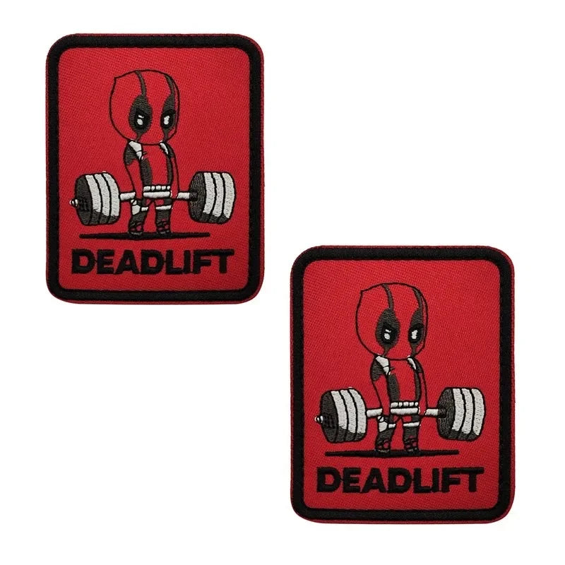 Parche Deadpool Táctico Bordado